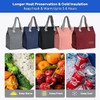 GATG Insulated Lunch Tote - Leakproof Lunch Cooler Bag for