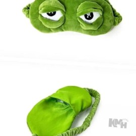 슬픈 개구리눈 안대 눈가리개 기념품 수면용품 기내용품 Sad Frog Eyeshade Eye Mask Souvenir Sleep Product Travel Item