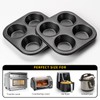 Yomvzake Air Fryer Muffin Pan, 2 Pack Cupcake Molds for