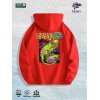 Iguana Cold One Tropical Graphic Hoodie 100% Cotton US Warehouse