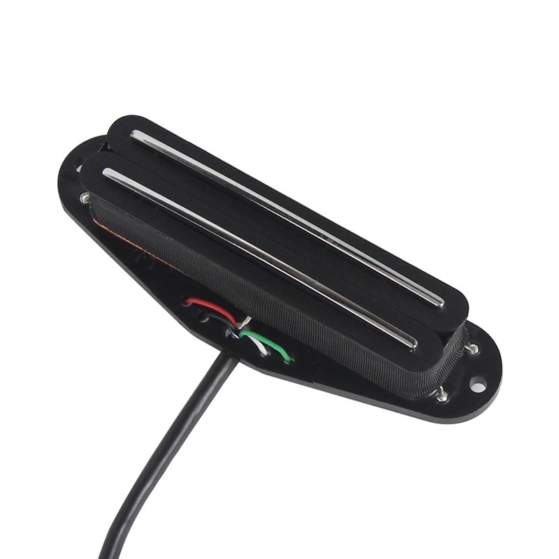 FLEOR Ceramic Hot Rail Single Coil Size Humbucker Pickups Set