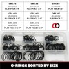 Kit de juntas tóricas Captain O-Ring ORS de cara plana