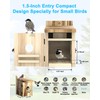 Bird House with Camera Solar Powered,2K HD Wi-Fi Bird Watching,