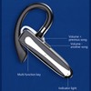Bluetooth Earpiece Noise Cancelling Hands Free Rotatable Single Ear Wireless