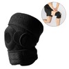 Meniscus Protective Knee Pad Black Free Size Anti Slip Adjustable
