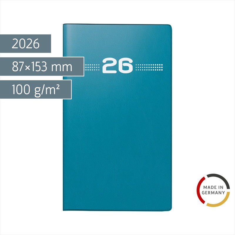 rido/idé Pocket Calendar Model Mini Planner D 15 2026 |