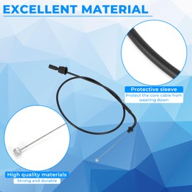 AUTOVIC Single Throttle Cable for Yamaha PW50 1981-2002 Throttle Cable for Oil Pump