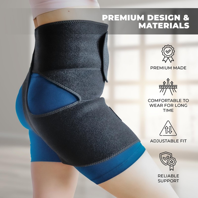 Astorn hip brace support right leg (large)