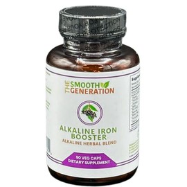 Alkaline Iron Booster Supplement - Natural Healthcare Fitness with 9 Powerful Herbs for Improved Vitality Dietary feminine gummies Vitamin