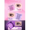 Lishu False Eyelashes, No Glue Required, 1 Second Eyelashes, 3D