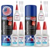 Magic Chems CA Glue with Activator Kit (4 x 1.7