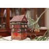 Midene Handmade Ceramic house Tea light Candle Holder Home decor