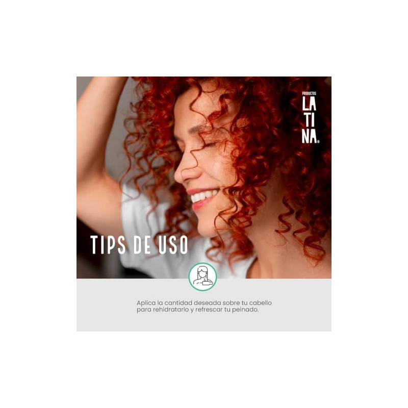 Latina Gel Cabello Jelly Anti Frizz Belleza Mujer Activador Rizos