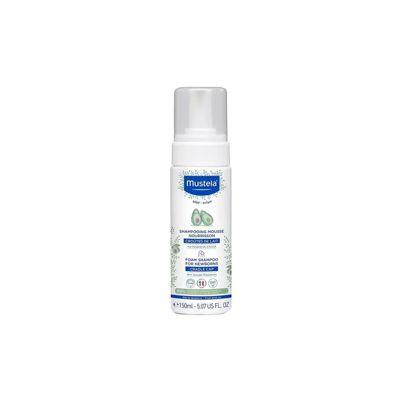Mustela Champú En Espuma Para Recién Nacidos, Shampoo