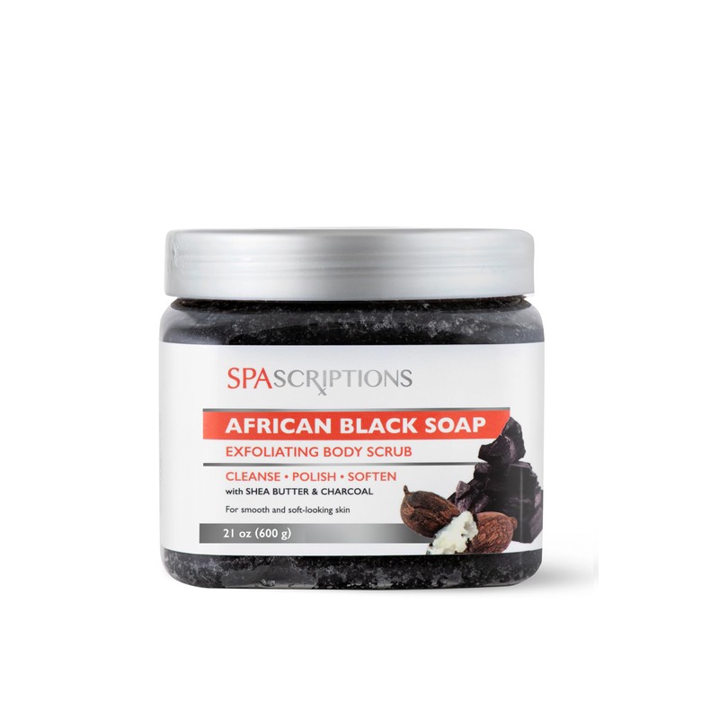 Spascriptions Body Scrubs 21 Oz (21 oz, African Black Soap)