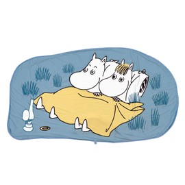 Toyo Case MOOMIN Cool Blanket 3 Good Night Size: Approx. W 55.1 x H 31.5 inches (140 x 80 cm); Case: Approx. W 7.9 - 11.0 inches (20 - 28 cm); H7.1 - 10.6 inches (18 - 27 cm); COOL-MMNB3-01