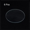 sourcing map Pack of 6 Watch Glass Crystal Lens, 39.5