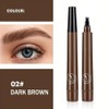New Magic Eyebrow Pencil, 3D Waterproof Microblading Eyebrow Pencil Contouring