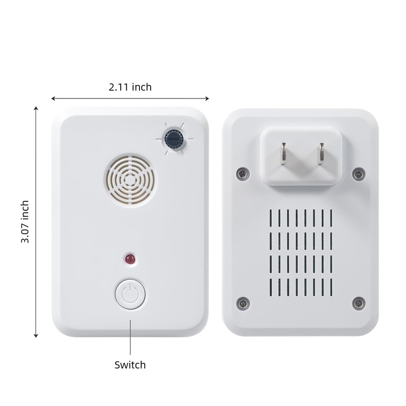 2 Pack Bat Repellent Devices for Attic,Bat Deterrent Devices,Bats Keep
