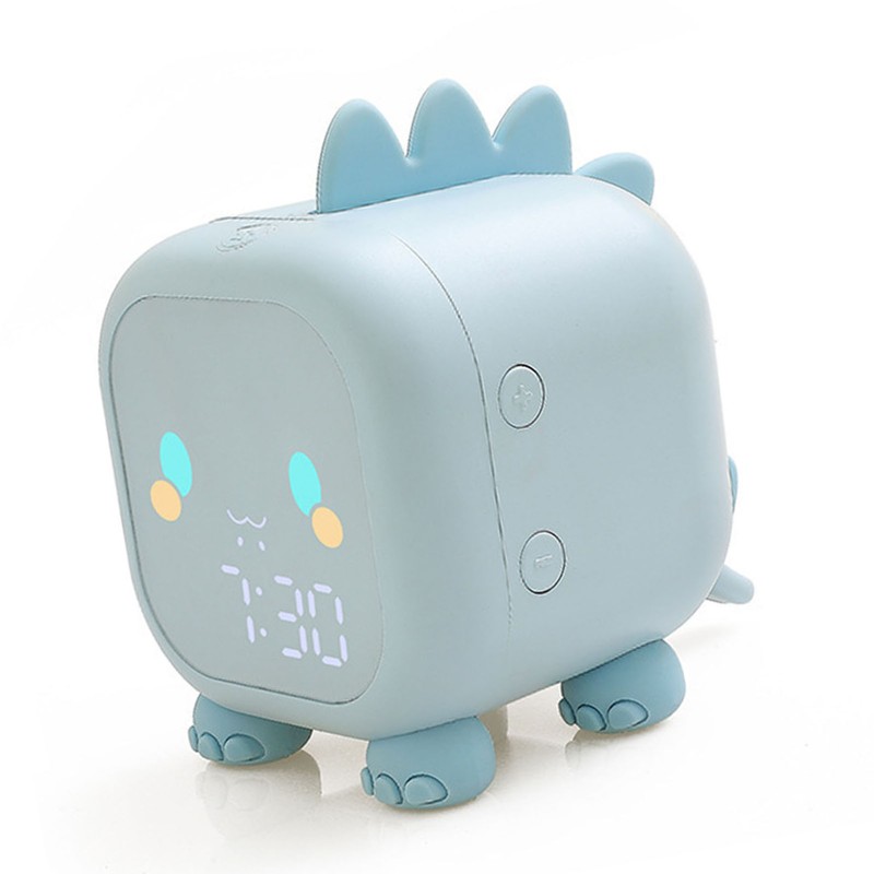 Digital Clock Intelligent Cute Fun Dragon LED Silicone Cartoon Bedside