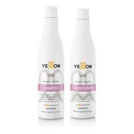 Shampoo + Acondicionador Liss Yellow Therapy Alfaparf