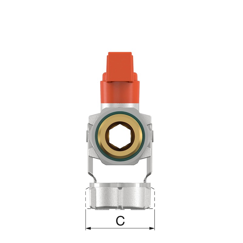 Simplex KFE Ball Valve G1/2a with Male Thread for Solar,