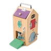 Tender Leaf Toys Wooden Monster Lock Box - 8 Different