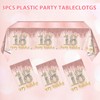 18th Birthday Decorations for Girls Pink Rose Gold Happy 18