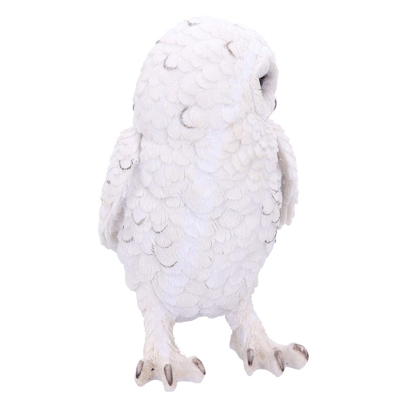 Nemesis Now Snowy Watch Large 20cm, Resin, White, One Size