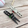 Opemg 1 x Silver Resistant Golf Ball Fork Pivot Pivot