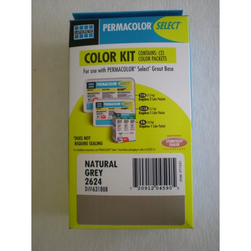 Laticrete PERMACOLOR Select Grout - Color Kits - Choose Color