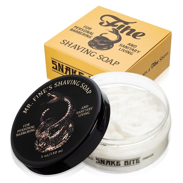 Fine Accoutrements Snake Bite Shaving Soap 150ml
