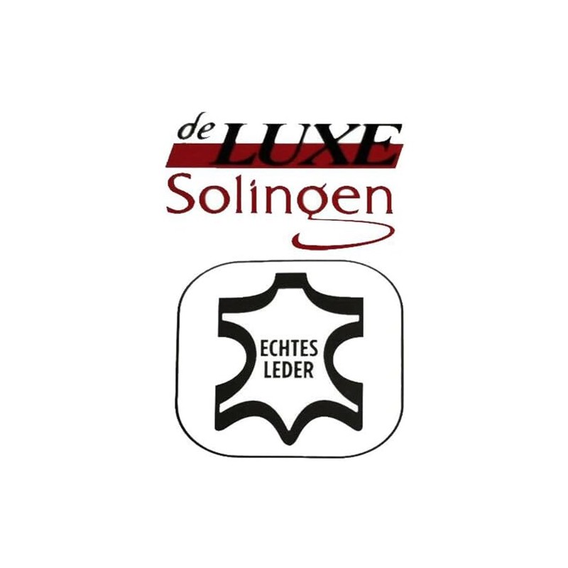 Solingen 12-Piece Manicure Set with Leather Case Nail Care (White)