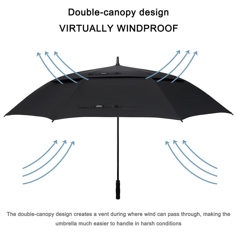 G4Free 72 Inch Huge Large Oversize Golf Umbrella Automatic Open