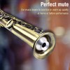 Tenor Sax Mute Eujgoov Aluminum Alloy Saxophone Sound Dampener Accessory