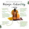 OLEUM VITAE Body Lotion. Crema Corporal Naranja-Cedro. Con Aceite Esencial