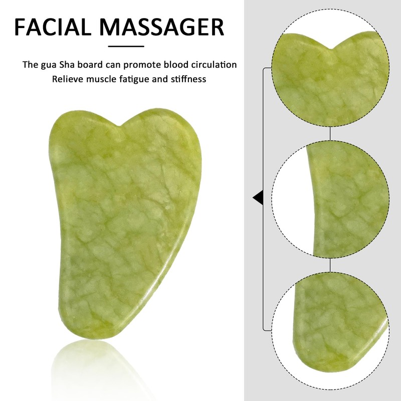 2 Pack Gua Sha Stones Gua Sha Tools Face Massager