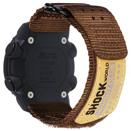 24mm Watch Band Strap for Casio GA-2000 PRG-600/650 PRW-6600, Super Rugged Nylon Sports Strap