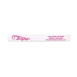 Tammy Taylor Long Lasting Zebra File 100g | Perfect for Shaping & Filing Rough, Bumpy Nails to a Smooth Finish (Small)