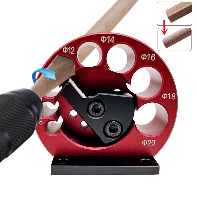 8 Hole Dowel Maker Jig Adjustable Electric Drill Wood Dower