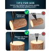 FENGCHUANG 2pcs 32 mm Wood Splitter Drill Bit Set with