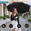 MRTLLOA 40/49/56 Inch Oversize Windproof Inverted Reverse Upside Down Umbrella,