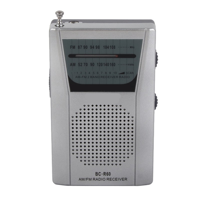 Portable Radio Portable Pocket Small Mini Multifunctional Practical AM FM