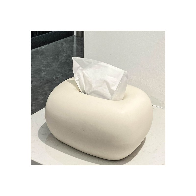 Ceramic object tissue case / 세라믹 오브제 티슈 케이스