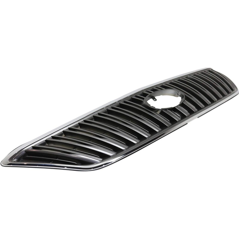 Grille Assembly Compatible with 2004-2006 Lexus RX330 Chrome Shell/Painted Gray