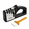 Ryerum Basics 4-in-1 Knife Sharpener with Non-Slip Base, Scissor Sharpener