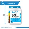 Suplemento en polvo Blu-e Supplements BCAAS sabor mango x 1kg