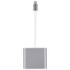 HC 04 Multifunction 3 in 1 Hub Type C to