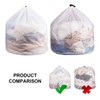 AYNKH Laundry Bags with Drawstring 2 Pack Extra Large Mesh