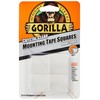 Gorilla Mounting Tape Squares Crystal Clear (1 Pack)